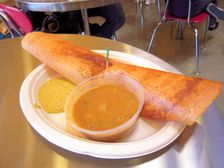 హెల్తీ బ్రేక్ ఫాస్ట్  స్వీట్ అంట్ స్పైసీ వెజిటేబుల్ దోసె