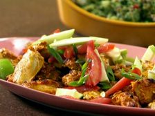 తందూరి చికెన్ సలాడ్ రుచి మరియు పుష్టికరం