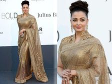   కళ్ళు చెదిరిపోయే గోల్డ్ లుక్ తో ఐశ్వర్య రాయ్ @కాన్స్ 2013