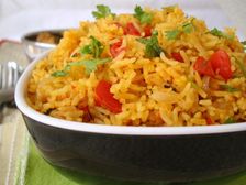 స్పైసీ టమోటో-పుదీనా పులావ్