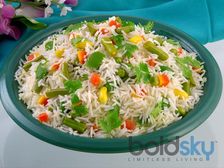 బట్టర్ అండ్ క్యాప్సికమ్ రైస్: రుచికరమైనది