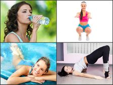 హిప్స్ & తొడల వద్ద ఉన్నబరువును తగ్గించటానికి 15 హెల్త్ టిప్స్