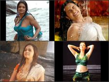 స్నానాల గదిలో హీరోయిన్ల అందాలు హాట్ అండ్ సెక్సీ