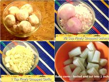 మష్రుమ్ మరియు బేబీకార్న్ స్పైస్ డిష్ 