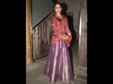 Diwali Party: రా మ్యాంగో లెహంగా లో మలైకా అరోరా హాట్ అండ్ సిజ్లింగ్ లుక్