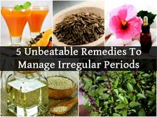 ఇర్రెగ్యులర్ పీరియడ్స్ ను రెగ్యులర్ చేసే నేచురల్ రెమెడీస్