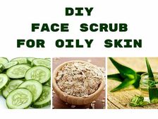 ఆయిల్ స్కిన్ నివారించే కీర, ఓట్ మీల్ మరియు అలోవెర స్క్రబ్ 