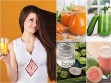  జుట్టు పెరుగుదలను ప్రోత్సహించే అమేజింగ్ అండ్ హెల్తీ జ్యూసెస్ 