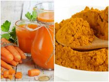 పసుపు, క్యారట్ ఫేస్ ప్యాక్ తో.. చర్మంలో కలిగే అద్భుత మార్పులు..!!