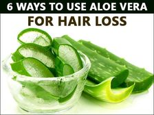 హెయిర్ ఫాల్ తగ్గించే అమేజింగ్ సొల్యూషన్ అలోవెరా జెల్..!!
