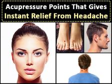 తలనొప్పి నుంచి తక్షణ ఉపశమనం కలిగించే ఆక్యుప్రెజర్ పాయింట్స్..!