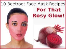 ముఖంలో గులాబి మెరుపులు పొందడానికి 10 బీట్ రూట్ ఫేస్ మాస్క్ లు !