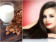 జుట్టు పొడవుగా పెరగడానికి బాదంఆయిల్ తో పాటు, బాదం మిల్క్ చేసే మ్యాజిక్