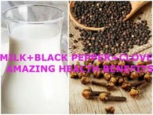 వేడి పాలలో బ్లాక్ పెప్పర్, లవంగాల పొడి కలిపి తాగితే పొందే అద్భుత ప్రయోజనాలు..!!