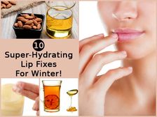 వింటర్లో పెదాల పగుళ్లను నివారించే సూపర్ హైడ్రేటింగ్ హోం రెమెడీస్ ..!!