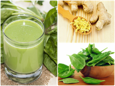 మార్నింగ్ బ్రేక్ ఫాస్ట్ కు ముందు స్పినాచ్ జింజర్ జ్యూస్ తాగితే శరీరంలో జరిగే అద్భుత మార్పులు