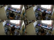 వంటిట్లో పని మనిషి ఏం చేసిందో తెలుసా, సీసీ టీవీ కెమెరాల్లో అంతా రికార్డ్ అయిపోయింది (వీడియో)