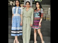 అతిలోక సుందరి కూతురు అదిరిపోయే డ్రస్సులతో అదరగొట్టింది...