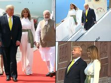 తాజ్ మహాల్ అందాలను చూసి పరవశించిపోయిన అగ్రరాజ్య అధినేత ట్రంప్...