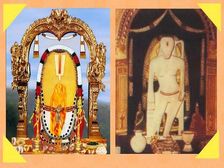 లాక్ డౌన్ ఎఫెక్ట్ : చరిత్రలో తొలిసారిగా భక్తులు లేకుండా సింహచలం స్వామికి చందనోత్సవం...