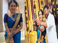 నీలి రంగు చీరలో మెరిసిన నిహారిక... ఈ చీరకు ఉన్న స్పెషాలిటీ ఏంటో తెలుసా...