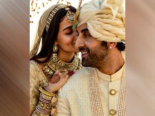 పెళ్లి డ్రస్సులో మెరిసిపోవాలంటే ఆలియా భట్, రణబీర్ కపూర్ డ్రస్సులను ట్రై చేయండి... 