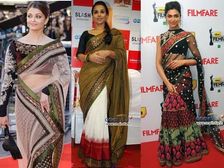 Saree wearing: చీర ఎలా కడితే బాగుంటుంది?  ఇలా ప్రయత్నించి చూడండి 
