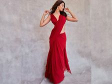 Pooja Hegde: ఎరుపు చీరలో గార్జియస్‌గా కనిపిస్తున్న పూజా హెగ్డే