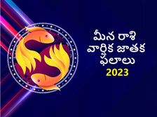Pisces Horoscope 2023: 2023 వార్షిక జాతక ఫలాలు: 2023లో మీనరాశిలో శని, గురు, రాహు, కేతువులు శుభ ఫలితాలు ఇస్తాయి