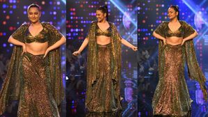 Lakme Fashion Week 2023: చమ్కీ డ్రెస్సులో చమక్కుమన్న సోనాక్షి సిన్హా