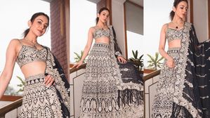 Rakul Preet Singh: ఉగాది ఔట్‌ఫిట్‌లో అదరగొట్టేసిన రకుల్, చూస్తే సెగలే