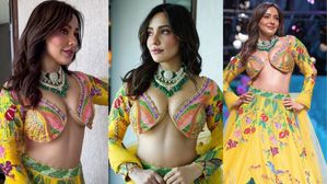 Neha Sharma: బ్రా లేకుండా బరువైన యవ్వనాలతో నేహా శర్మ ర్యాంప్ వాక్, హీటెక్కించిన చిరుత బ్యూటీ