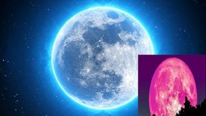 ఎరుపు, నీలం, పింక్ రంగు మాత్రమే కాదు, పౌర్ణమి చంద్రుడు అనేక రంగులలో మెరిసిపోయాడు..కావాలంటే మీరు చూడండి..