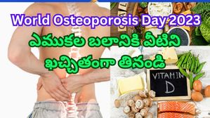 World Osteoporosis Day 2023:ఎముకలు స్ట్రాంగ్ గా ఉండాలంటే ఈ ఆహారాలు తప్పనిసరిగా తినండి!