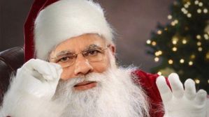 శాంతాక్లాజ్ దుస్తుల్లో మోడీ?: క్రిస్మస్ శుభాకాంక్షలు ఇలా....