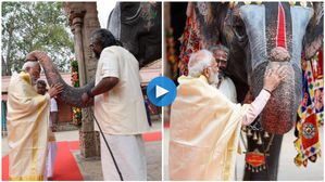 ప్రధాని మోడీ ముందు మౌత్ ఆర్గాన్ ప్లే చేసి ఆశ్చర్య పరిచిన ఏనుగు..!! అద్భుతమైన వీడియో!