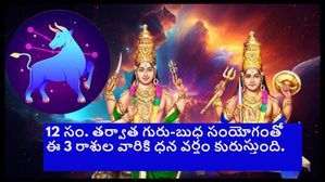 12 సం. తర్వాత గురు-బుధగ్రహ సంయోగం: మార్చి 26 నుండి, ఈ 3 రాశుల వారికి ధన వర్షం కురుస్తుంది.