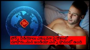 పోర్న్ చూసే టాప్ 10 దేశాలు...భారతదేశం ఏ స్థానంలో ఉందో తెలుసా? 