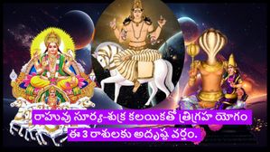18 సం.తర్వాత రాహువు సూర్య-శుక్ర కలయికతో త్రిగ్రహ యోగం: మార్చి 31 నుండి ఈ 3 రాశులకు అదృష్ట వర్షం.