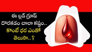 ఈ బ్లడ్ గ్రూప్ దొరకడం చాలా కష్టం..కొంటే ధర ఎంతో తెలుసా..?