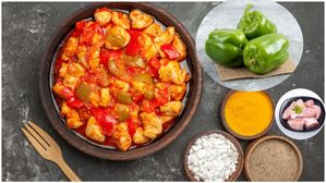 Capsicum Chicken: డెలిషియస్ అండ్ జ్యూసీ క్యాప్సికమ్ చికెన్..చూస్తేనే నోరూరుతోంది కదా..!