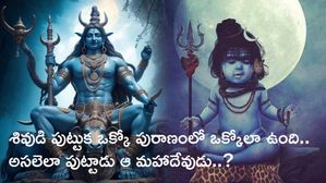 శివుడి పుట్టుక ఒక్కో పురాణంలో ఒక్కోలా ఉంది.. అసలెలా పుట్టాడు ఆ మహాదేవుడు..?