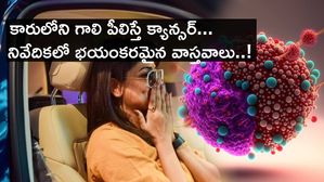 Cancer In Car : కారులోని గాలి పీలిస్తే క్యాన్సర్... నివేదికలో భయంకరమైన వాస్తవాలు..!