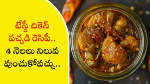 టేస్టీ చికెన్ పచ్చడి రెసిపీ.. 4 నెలలు నిలువ ఉంచుకోవచ్చు..