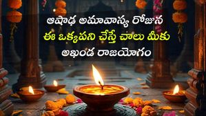 ఆషాఢ అమావాస్య ఎప్పుడు? ఆ రోజున ఈ ఒక్కపని చేస్తే చాలు మీకు అఖండ రాజయోగం పడుతుంది.