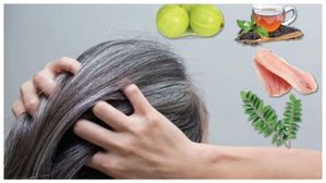 బ్లాక్ టీతో నెరిసిన జుట్టు క్షణాల్లో నల్లగా మారుతుంది...