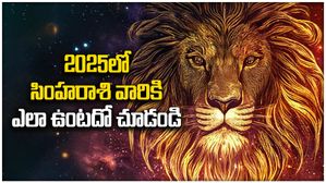 Simha rasi 2025: 2025లో సింహ రాశి వారు నక్కతోక తొక్కినట్లే..కొత్త ఏడాదిలో ఎలా ఉంటదో చూడండి