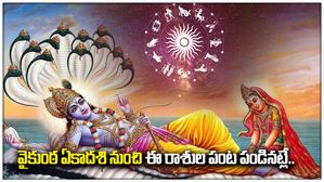 వైకుంఠ ఏకాదశి నుంచి ఈ రాశుల పంట పండినట్లే..శ్రీమహావిష్ణువు ప్రత్యేక దృష్టి