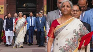 Nirmala Sitaraman: కేంద్ర ఆర్థికమంత్రి ధరించిన చీర ప్రత్యేకత ఇదే..పెద్ద కథే ఉందిగా