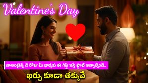 వాలంటైన్స్ డే రోజు మీ భార్యకు ఈ గిఫ్ట్ ఇస్తే ఫ్లాట్ అవ్వాల్సిందే..ఖర్చు కూడా తక్కువే 